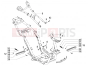 gilera 2017 Runner 125 ST 4T Frame/bodywork