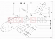 gilera 2009 Runner 200 ST 4T Silencer
