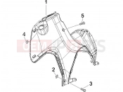 gilera 2007 Runner 125 VX 4T Front glove-box - Knee-guard panel