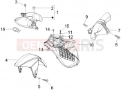 gilera 2005 Runner 125 Race VX 4T Wheel huosing - Mudguard