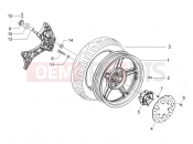 gilera 2006 Runner 125 Race VX 4T Rear wheel