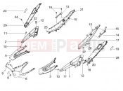 gilera 2007 Runner 125 VX 4T Serie Speciale Side cover - Spoiler
