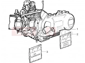 gilera 2006 Runner 200 VXR 4T Engine, assembly