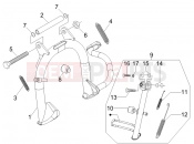 gilera 2005 Runner 200 VXR 4T (ZAPM464) Stand/s