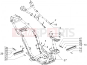 Frame/bodywork - Gilera Runner 200 Race VXR 4T 2005