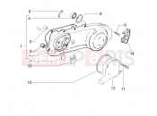 gilera 2005 Stalker 50 Crankcase cover - Crankcase cooling