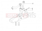 Benzin tank - Gilera Stalker 50 2007