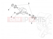 gilera 2009 Stalker 50 Crankshaft