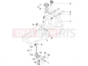 Benzin tank - Gilera Stalker 50 2009