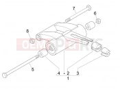 gilera 2009 Stalker 50 Swinging arm
