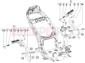 gilera 2010 Stalker 50 Frame/bodywork