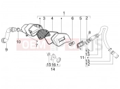 gilera 2010 Stalker 50 Secondary air box