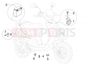 gilera 2011 Stalker 50 kezelőszervek - akkumulátor
