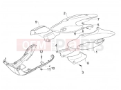 gilera 2012 Stalker 50 Side cover - Spoiler