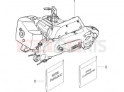 gilera 2008 Storm 50 Engine, assembly