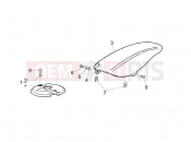 gilera 2009 Storm 50 Wheel huosing - Mudguard