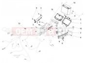 Rear electrical system - Motoguzzi Audace 1400 Carbon ABS 2017