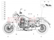 Decal - Motoguzzi Audace 1400 ABS (USA) 2016