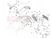 Rear mudguard - Motoguzzi Audace 1400 ABS (USA) 2016