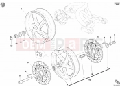 DUCATI 2008 Monster S4R WHEELS » FRONT WHEEL