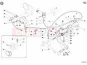 DUCATI 2008 Monster S4R REAR BRAKE SYSTEM » BRAKING SYSTEM