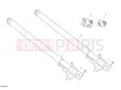 DUCATI Monster S4RS TRICOLORE FRONT FORK » FRONT SUSPENSION