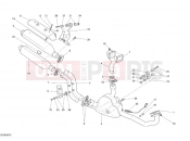 DUCATI Monster S4RS TRICOLORE EXHAUST SYSTEM » EXHAUST SYSTEM