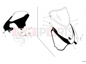 DUCATI Monster S4RS TRICOLORE COWLING » PLASTICS