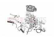 Handlebar - Controls - Motoguzzi SP 1000 1982