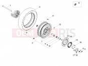 MOTOGUZZI V9 Bobber 850 ABS (USA) Rear wheel