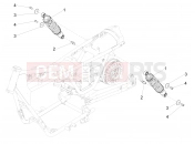 MOTOGUZZI V9 Roamer 850 ABS Shock absorber