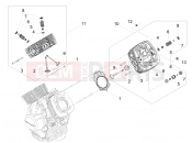 Cylinder head - valves - Motoguzzi V9 Roamer 850 ABS 2018