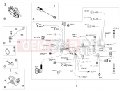 Front electrical system - Motoguzzi V9 Roamer 850 ABS 2018