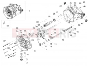 Gear box / Selector / Shift cam - Motoguzzi V9 Roamer 850 ABS 2018