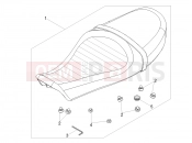 Saddle - Motoguzzi V9 Roamer 850 ABS 2018