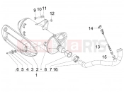 PIAGGIO MP3 125 ie 2008-2011 (EMEA) Silencer