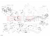 DUCATI Superbike 1098 S EXHAUST SYSTEM » EXHAUST SYSTEM