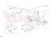 DUCATI 2007 Superbike 1098 S Tricolore REAR BRAKE SYSTEM » BRAKING SYSTEM