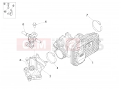 vespa GTS 300 Super ie Throttle body - Injector - Induction joint