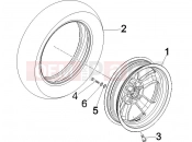 vespa GTS 300 Super ie Front wheel
