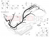 vespa GTS 300 Super ie Main cable harness