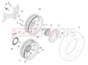vespa GTS 300 Super ie Rear wheel