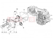 vespa GTS 300 Super ie Reduction unit