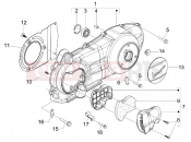 vespa GTS 300 Super Sport ie Crankcase cover - Crankcase cooling