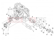 vespa GTS 300 Super Sport ie Rocking levers support unit
