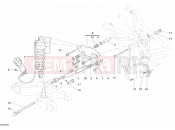 DUCATI 2007 Multistrada 1100 REAR SHOCK ABSORBER » SWING ARM