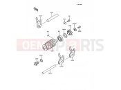 KAWASAKI 1990 Change Drum/Shift Fork