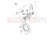 KAWASAKI 1990 Front Caliper