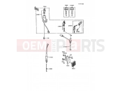 KAWASAKI 1990 Ignition Switch