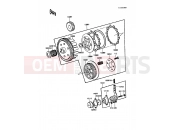 KAWASAKI KE100 (KE100-B09) Clutch